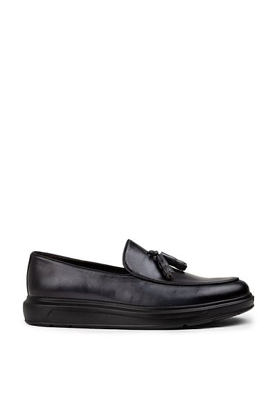 Deery Ανδρικό Loafer από γνήσιο δέρμα Anthracite Comfort