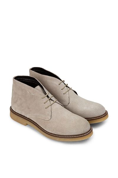 Deery Γνήσιες ανδρικές μπότες Desert Suede Beige