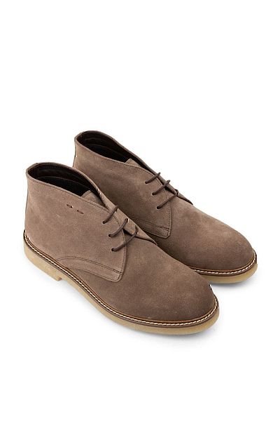 Deery Γνήσιες ανδρικές μπότες Suede Mink Color
