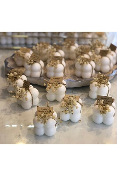 Uğur Matbaacılık PERFECT HOBBY(100 ADET) Düğün Nikah Nişan Kına Hediyelik Bub...