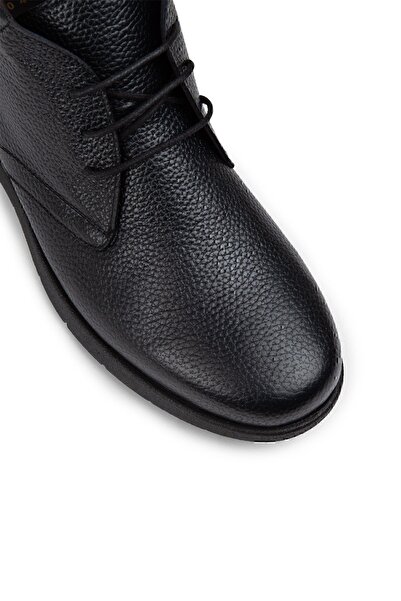 Deery Hakiki Deri Lacivert Erkek Bot