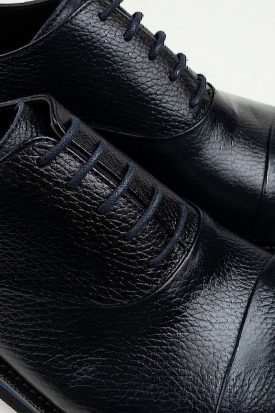 Deery Ανδρικά παπούτσια Casual από γνήσιο δέρμα Navy Blue