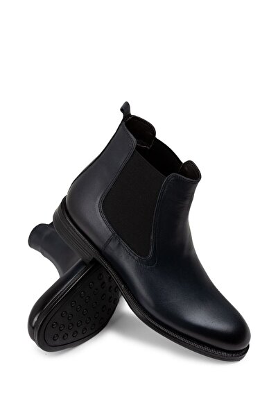 Deery Hakiki Deri Lacivert Chelsea Erkek Bot