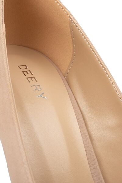 Deery Beige Women's Classic Heeled Shoes 02029ZBEJM06