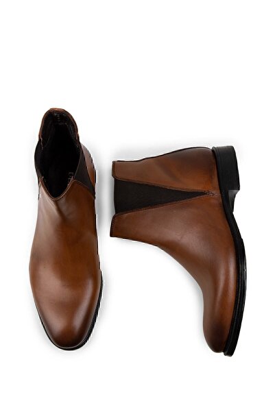 Deery Hakiki Deri Taba Rengi Chelsea Erkek Bot