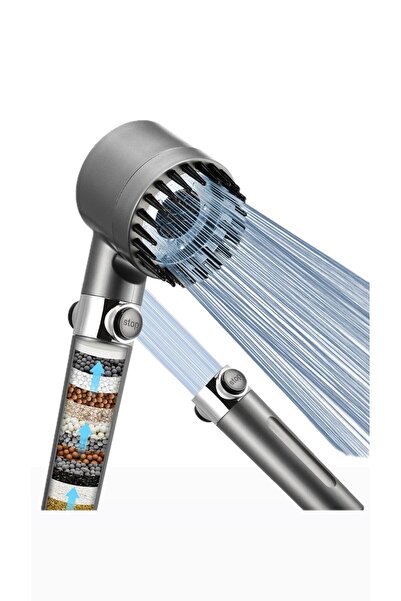 Marka Bodhair Masaj Etkili 3 Fonksiyonlu Filtreli Duş Başlığı