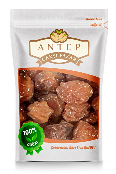 Antep Çarşı Pazar Sarı Erik Kurusu Çekirdekli Yeni Mahsül | 250 Gr.