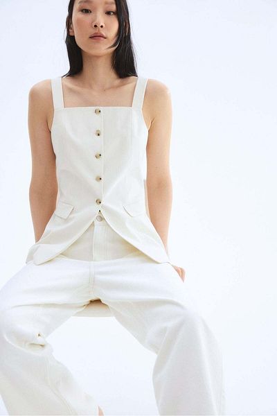 H&M Long waistcoat