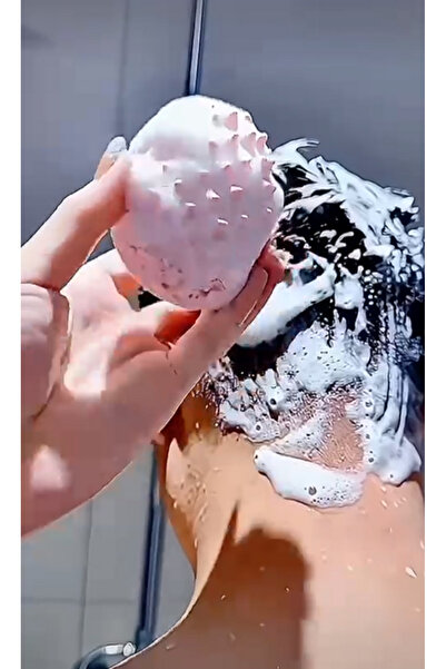 btm home مشط تدليك فروة الرأس من السيليكون |   استخدام في الحمام، أداة وضع ال...