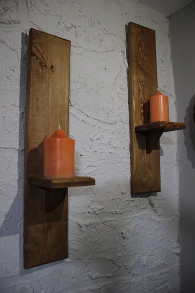 Genel Markalar Duvar Tipi İkili Dekoratif Mumluk - Şık ve Fonksiyonel Tasarım