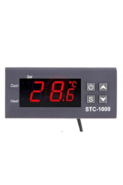 YATE10 Stc-1000t 12v-72v 10a Özel Üretim Dijital Termostat+yedek Prob