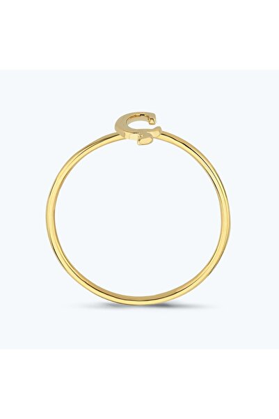 Altınbaş Altın Ç Harfi Yüzük