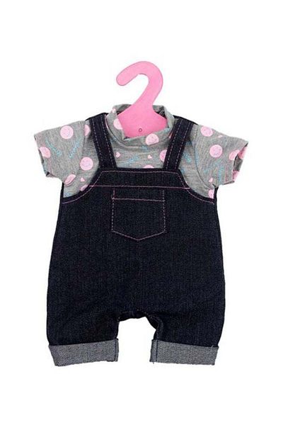 Generic American Doll Figurine Clothes Denim Suspenders
