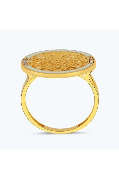 Altınbaş 22 Ayar Mandala Yüzük