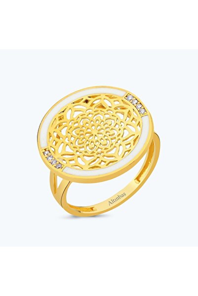 Altınbaş 22 Ayar Mandala Yüzük