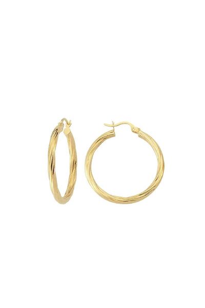 Altınbaş Altın Halka Küpe