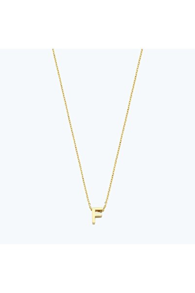 Altınbaş Altın F Harfi Kolye