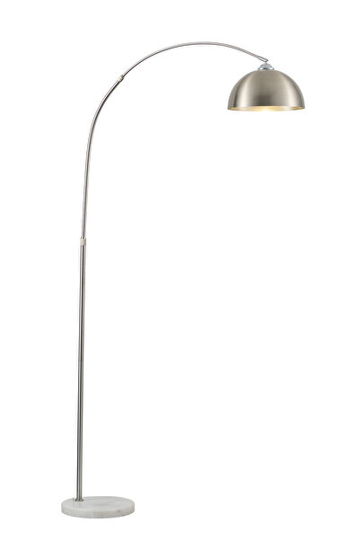 Apliqa Modrica Nikel Kaplamalı Deve Boynu Lambader