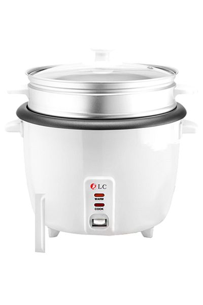 DLC 806 0.6 Litre Non-Stick Rice Cooker - White