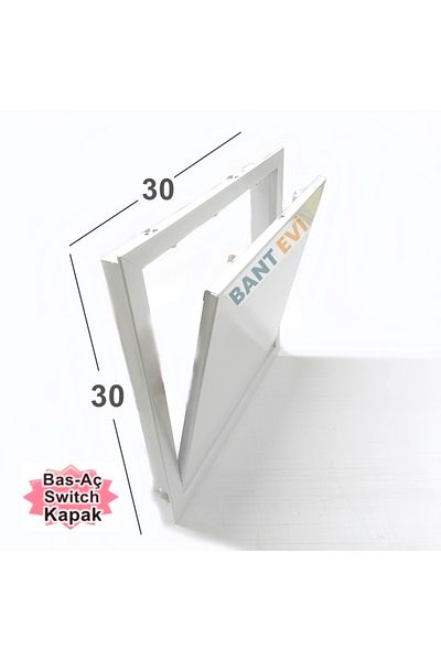 BANT EVİ 30x30cm Metal Shaft Intervention Cover - Push Open Control