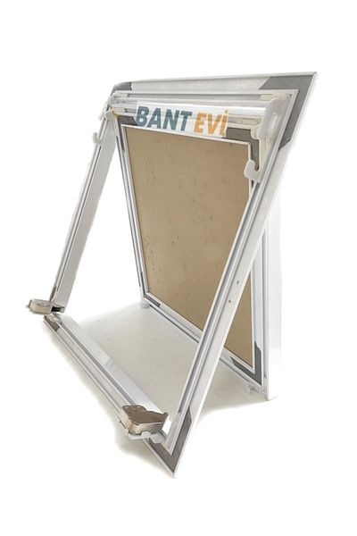 BANT EVİ Drywall Response Cover 60X60Cm Push Open Control Cover Hinged Drywall Response Cover