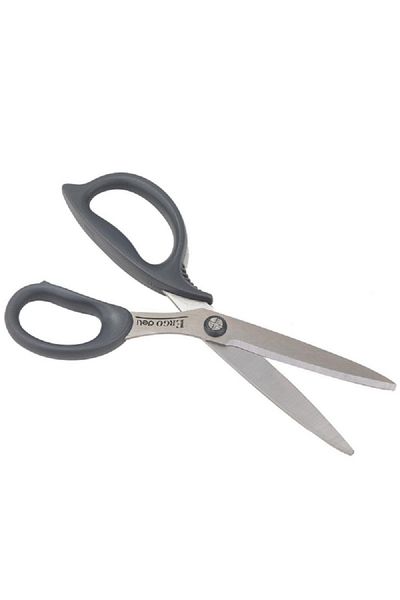 Deli Arc Blade Ergonomic Handle Stainless Steel Scissors Assorted Color 210mm