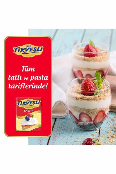 Tikveşli Tikveşli %32 Yağlı Krema 12X200 ML