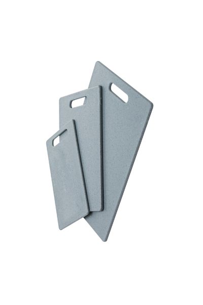 Parfait 3 Piece Cutting Board Set Grey