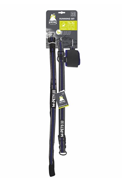 M-PETS HIKING RUNNING ELASTİK YÜRÜYÜŞ SETİ BLUE