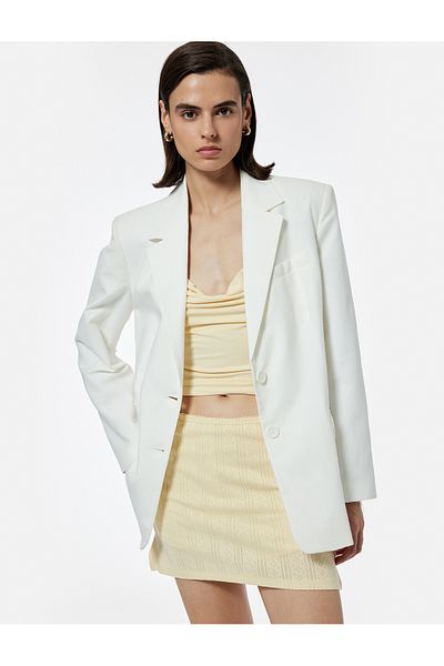 Koton Cotton Slim Fit Shorts Mini Skirt