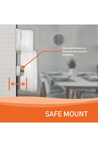 Kistenmacher 3250W 3-BS Socket Lightweight Fast-Charging Compact Wall Socket Adapter White