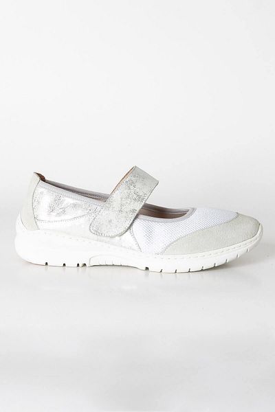 Modaviki Pantofi anatomici din piele naturală alb Sft100bst