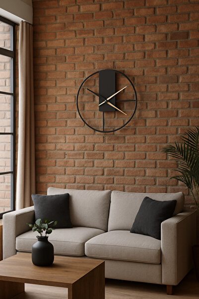 Mgs ساعة حائط - ساعة حائط ساعة حائط معدنية ساعة ديكور