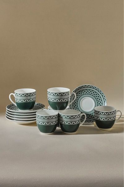Karaca Cordoba 6-Person Coffee Cup 90 ml