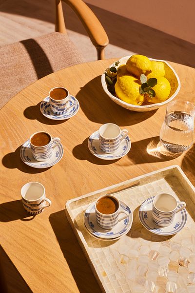 Karaca Ceașă de cafea Akya pentru 6 persoane 80 ml
