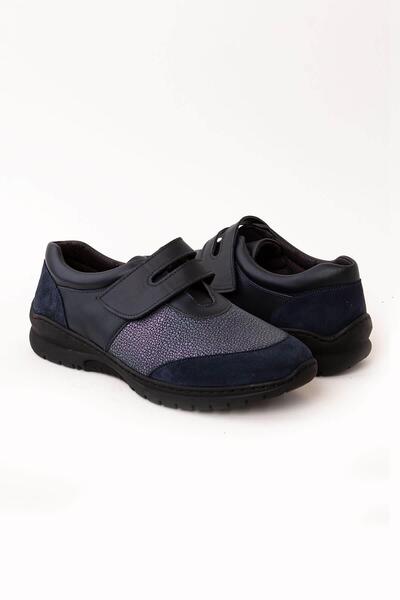 Modaviki Autentic - Piele - Anatomic - Pantofi - Albastru închis - SFT04