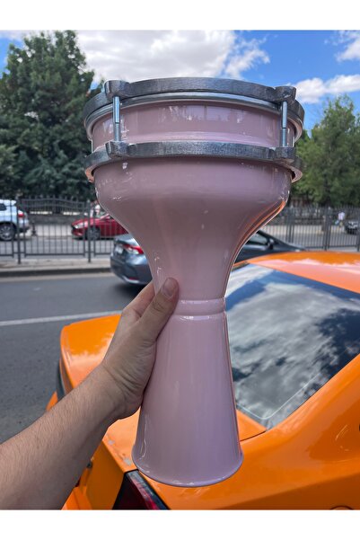 SALVADOR 4 Numara Alüminyum Pembe Darbuka SV104