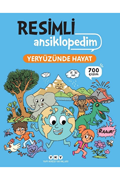 Yapı Kredi Yayınları Resimli Ansiklopedim - Yeryüzünde Hayat