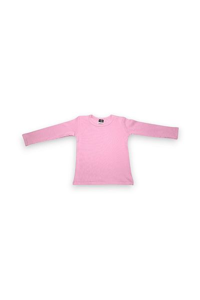 Ponchiq Pink Patterned Patterned Girl's Undershirt