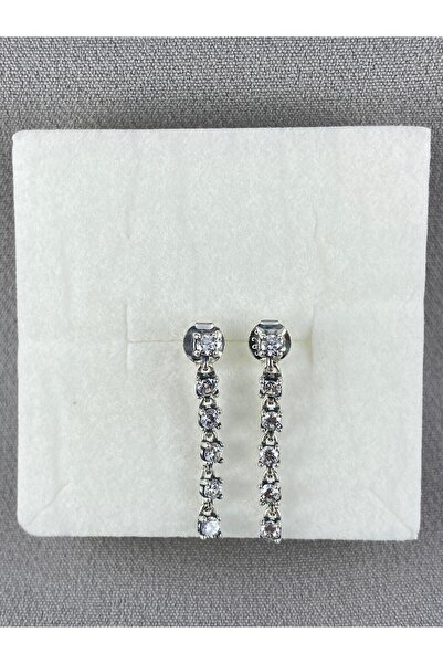 My Story Parıldayan Taşlı Damla Küpeler