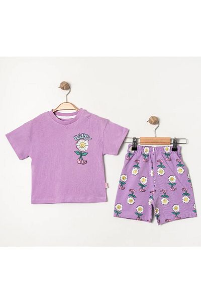 e-çocuk Happy Papatya 2 Piece Girl's Suit 4850