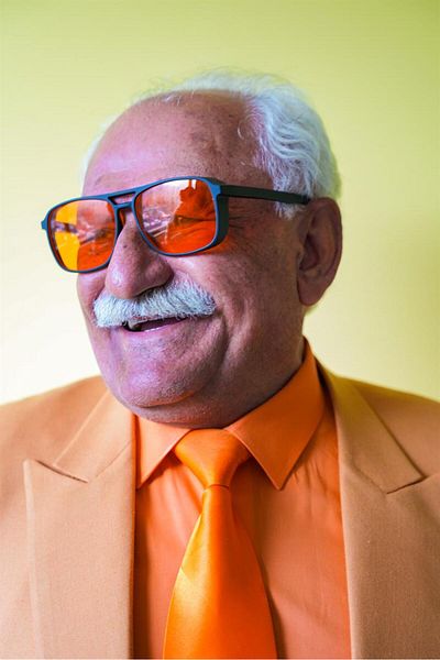 Bilge Karga Grant Black Orange Men's Sunglasses