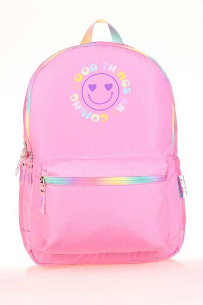 KAUKKO Rucsac Smile Pink K1744 (LICENȚIAT)