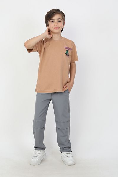 e-çocuk Swoop Printed Boy's 2-Piece Suit 60284