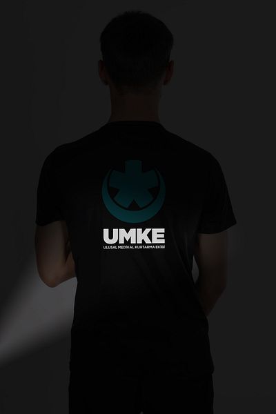 Pratik Medikal White Umke Dry Touch Crew Neck T-Shirt Unisex