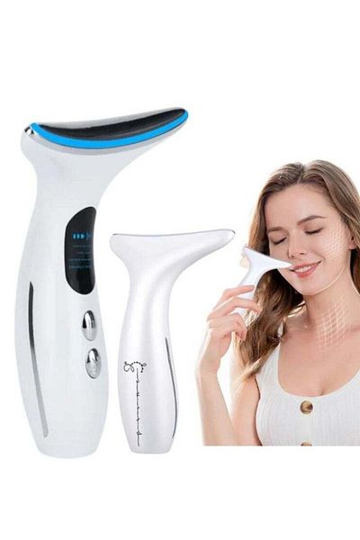 Prime by Javaudan Double Chin Therapy Facial Lifting Vibration Neck Massager Neck Face Massager