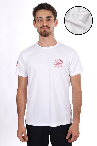 Pratik Medikal 112 Emergency Healthcare Dry Touch Crew Neck T-Shirt Unisex