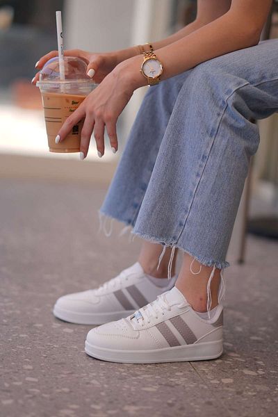 SOLAZER Women White Casual Sneaker