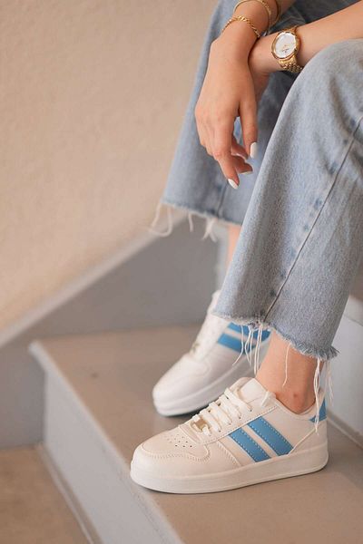 SOLAZER Women White Casual Sneaker