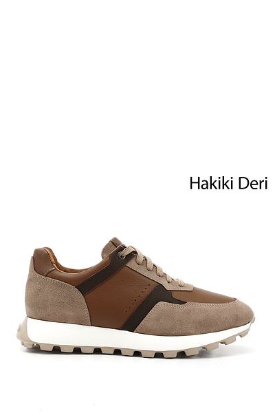 GÖNDERİ(R) Ανδρικό Sneaker από γνήσιο δέρμα με κορδόνια